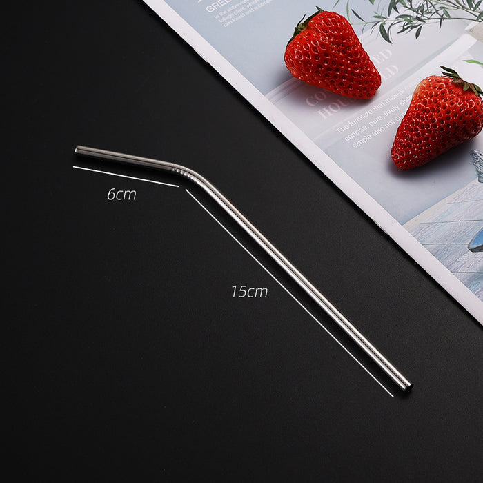 Wholesale 304 Stainless Steel Straw Environmental Protection MOQ≥2 JDC-DS-ZRB001