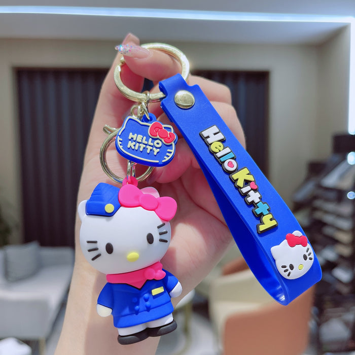 Allanal KT Cat Key Ring Small Keychain Doll Lindo Keychain MOQ≥2 JDC-KC-ANG016