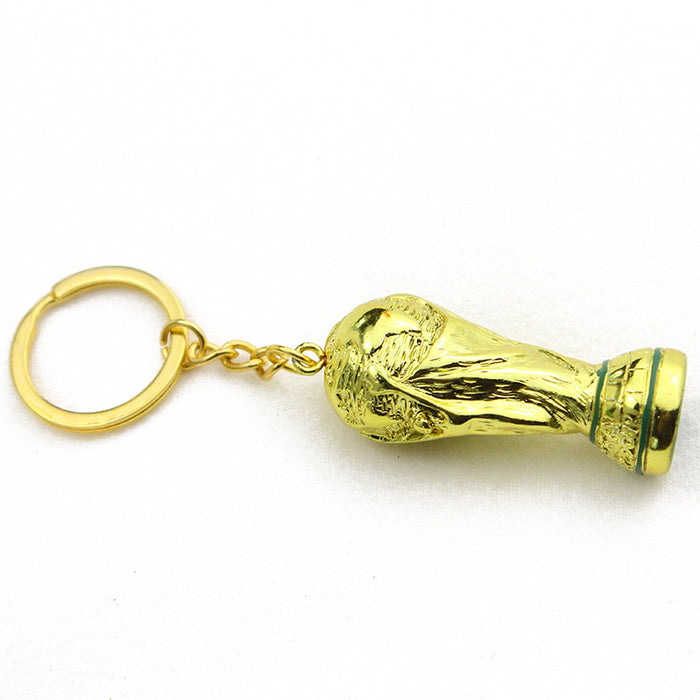 Wholesale Keychain Small Pendant Qatar World Fans JDC-KC-MinX001