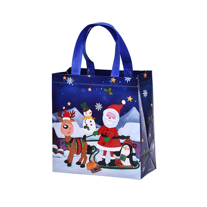 Bolsa de regalo al por mayor pp Bag no tejida Navidad Santa Claus Eco Bag Moq≥4 JDC-GB-Daiye002