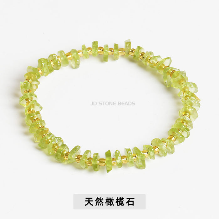 Wholesale Crystal Gravel Bracelet DIY Hand Jewelry JDC-BT-JingD004