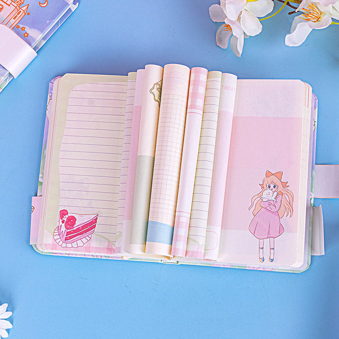 Wholesale notebook paper magnetic buckle JDC-NK-Nchen003