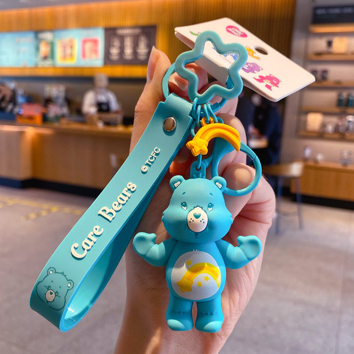 Keychains al por mayor para mochilas Cute Bear Keychain Student Bag Pends JDC-KC-Xuanyi002