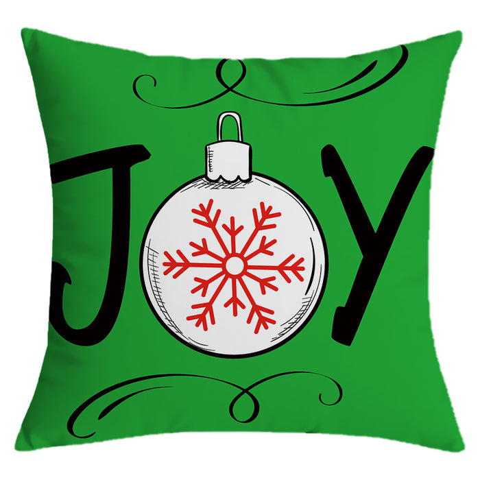 Wholesale Pillow Cover Christmas Print Cushion Cover (M) JDC-PW-Yuchuang001