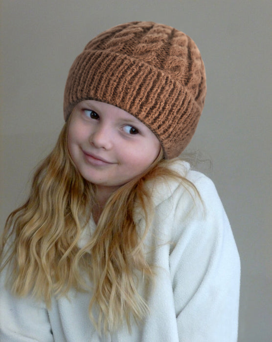 Wholesale Gloves Acrylic Winter Warm Kids Knitted Hat 2 Piece Set JDC-GS-GSJS002