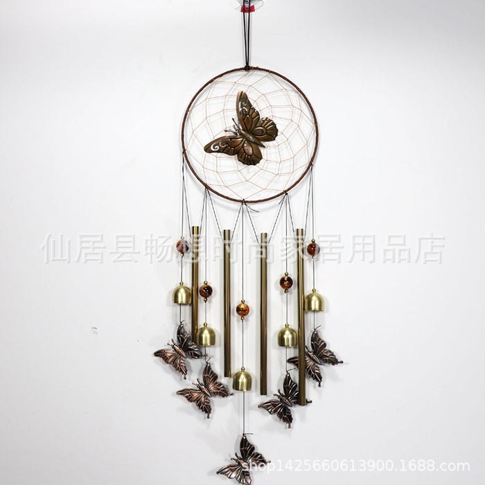Catchante de ensueño al por mayor Metal Butterfly Butterfly Wind Chime Ornament Moq≥2 JDC-DC-HAOR007