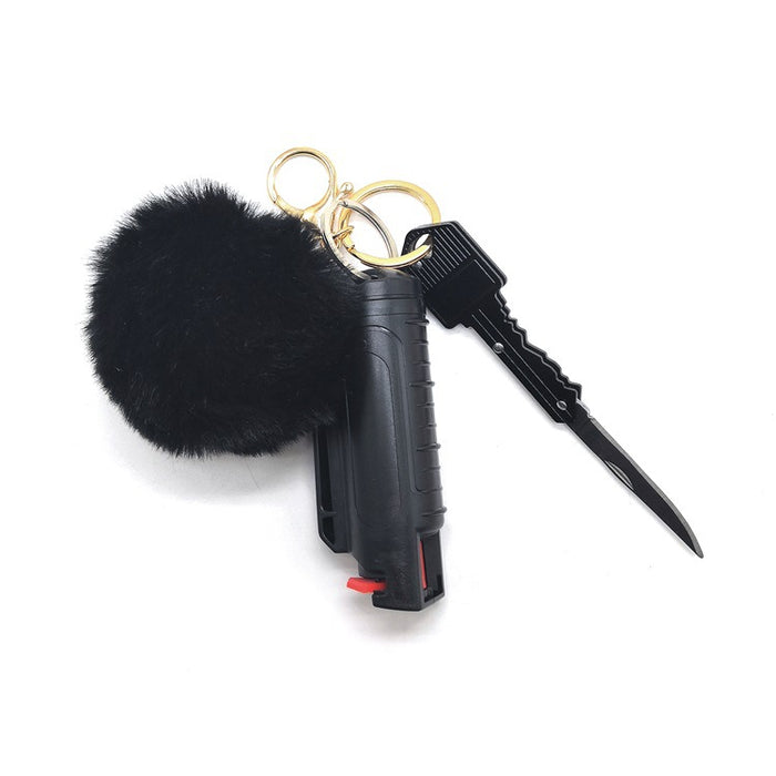 Wholesale Hair Ball Keychain Set JDC-KC-XiangX016
