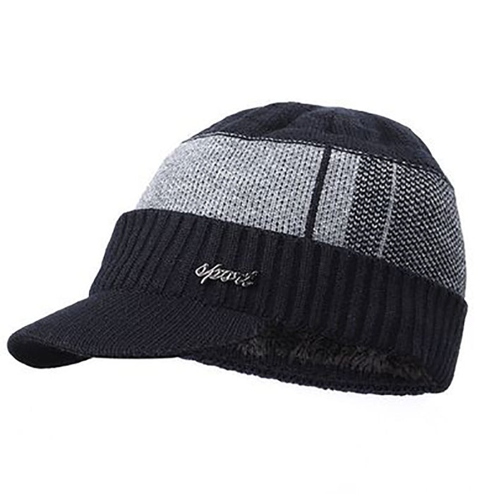 Hat Polyéster de sombrero al por mayor Bufanda de sombrero de punto de invierno cálido Juego de 2 piezas JDC-FH-Meiq001