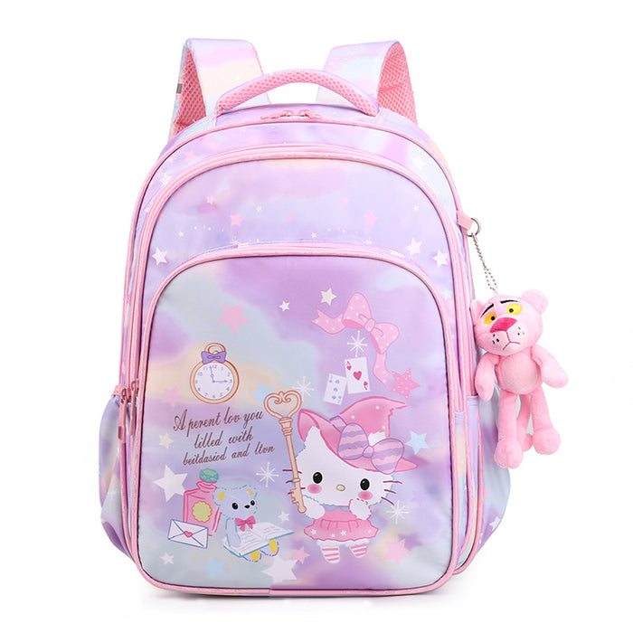Wholesale schoolbags primary school children's backpack ultra-light weight-reducing spine protection JDC-BP-Shuojia005