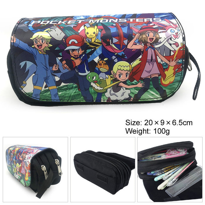 Wholesale Cartoon Leather Pencil Bag (M) JDC-PB-Mandi005