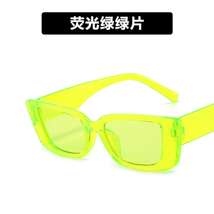 Gafas de sol cuadradas de color jalea al por mayor jdc-sg-kd160