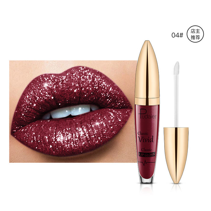 Wholesale Lipstick Glitter Flip Diamond Lip Gloss JDC-MK-MKJ001