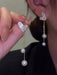 Jewelry WholesaleWholesale S925 silver needle pearl long tassel earrings JDC-ES-AIS006 Earrings 艾珊 %variant_option1% %variant_option2% %variant_option3%  Factory Price JoyasDeChina Joyas De China