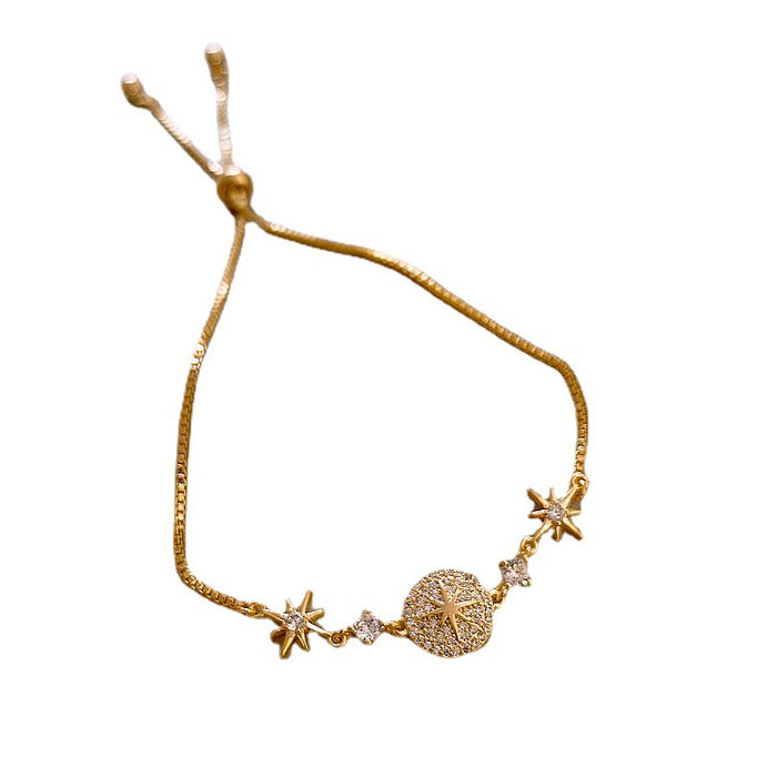 Wholesale Bright Starry Bracelet Personality Jewelry Simple JDC-BT-ShanT001
