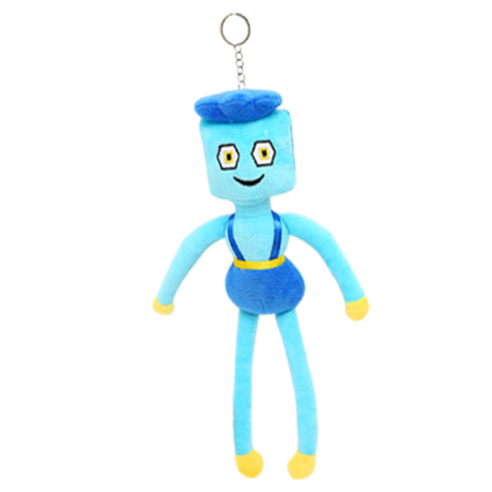 Wholesale Cartoon Plush Cute Doll Keychain (M) MOQ≥2 JDC-KC-QHua001