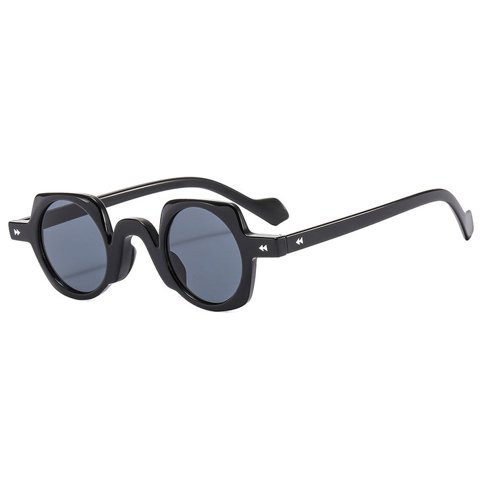 Wholesale Sunglasses PC Retro Round Outdoor Sunscreen MOQ≥2 JDC-SG-MinL002