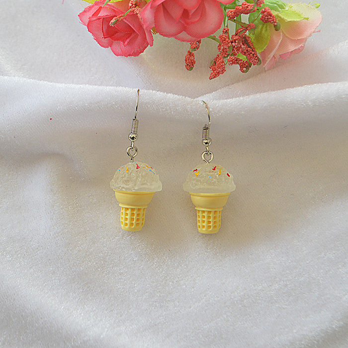 Wholesale Popcorn Earrings Cone Earrings Metal JDC-ES-Xienuo024
