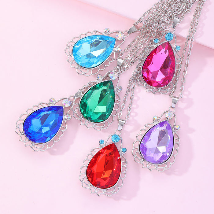 Wholesale Necklace Alloy Kids Magic Jewel Necklace MOQ≥2 JDC-NE-ZJ040