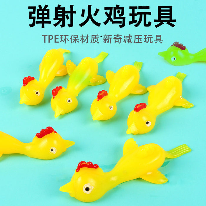 Wholesale catapult turkey tricky fun toy catapult chick JDC-FT-HS002