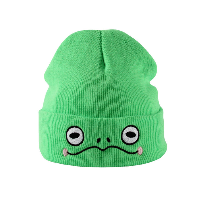 Wholesale Hat Acrylic Cute Cartoon Embroidery Knitted Hat JDC-FH-XRong012