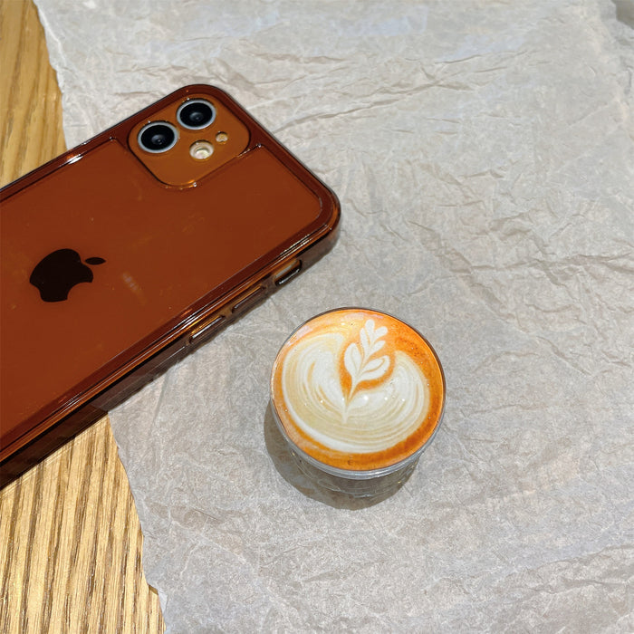 Wholesale Coffee Cappuccino Retractable Phone Holder MOQ≥2 JDC-PS-XDS005