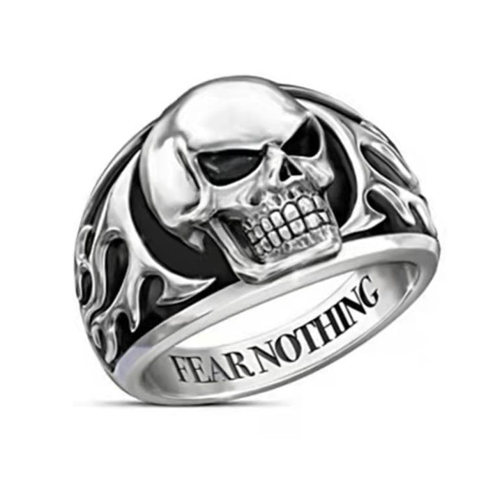 Joyas al por mayor Ring para hombres de calavera de estilo europeo y americano JDC-RS-WN138