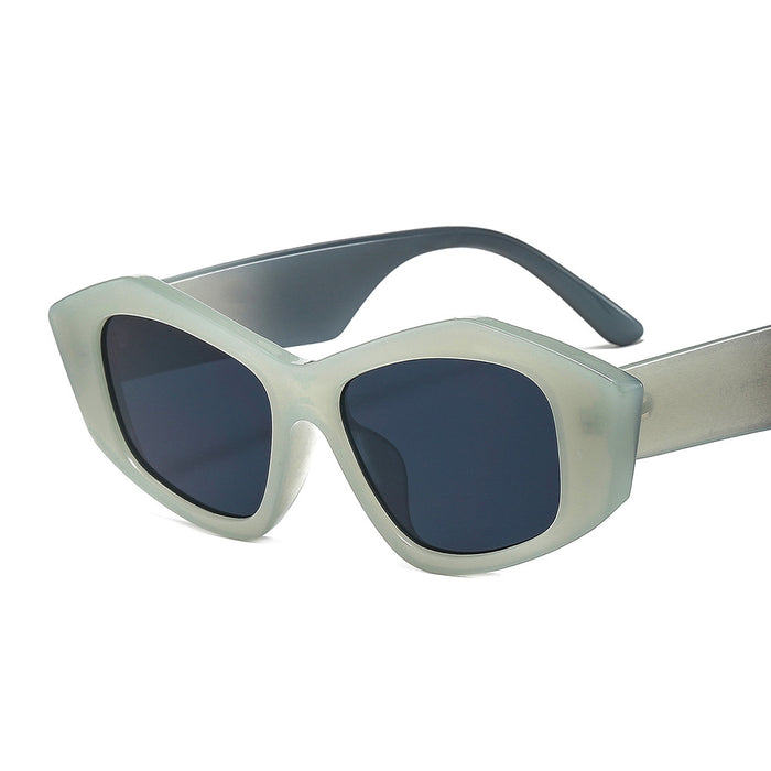 Wholesale Sunglasses PC Dappled Small Frame Geometric Border JDC-SG-OuT036