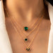 Jewelry WholesaleWholesale Emerald Pendant Women's Necklace Three Combinations JDC-NE-NZ333 Necklaces 奈珠 %variant_option1% %variant_option2% %variant_option3%  Factory Price JoyasDeChina Joyas De China