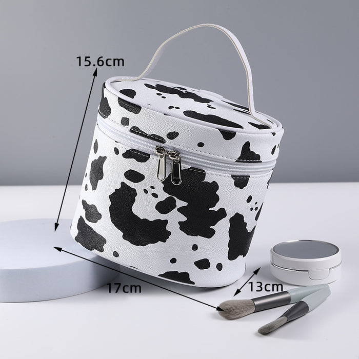 Wholesale Storage Bag Pu Creative Cow Pattern MOQ≥3 JDC-SB-Xiha001