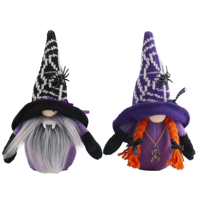 Tela de juguete al por mayor Halloween gnome sin rostro moq≥2 jdc-ft-quy002