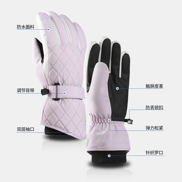 Wholesale Gloves Polyester Outdoor Sports Riding Ski Touch Screen JDC-GS-XiJL013