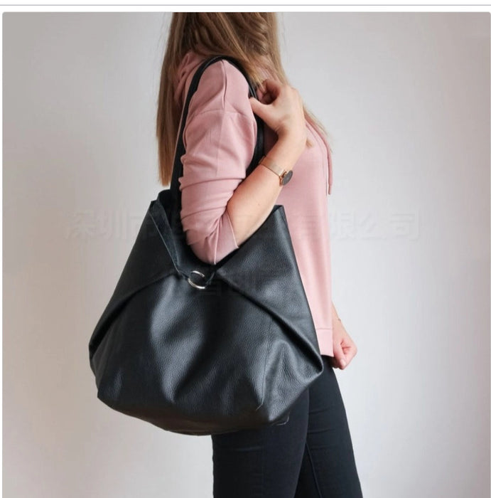 Wholesale Handbag PU Vintage Soft Leather Large Capacity Shoulder JDC-HB-Mingg004