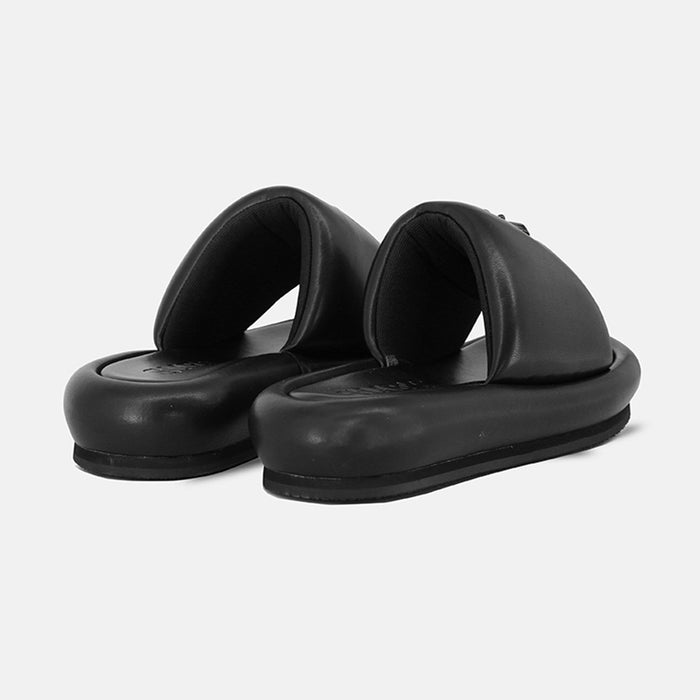 Wholesale M SMFK Black Balloon Slippers for Women's Summer Outerwear (F) JDC-SP-KunN001