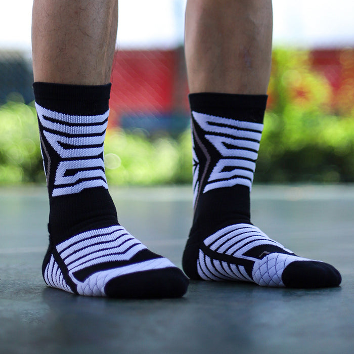 Calcetines al por mayor Nylon Breathable Sports Midube Socks MOQ≥3 JDC-SK-CHENXI002
