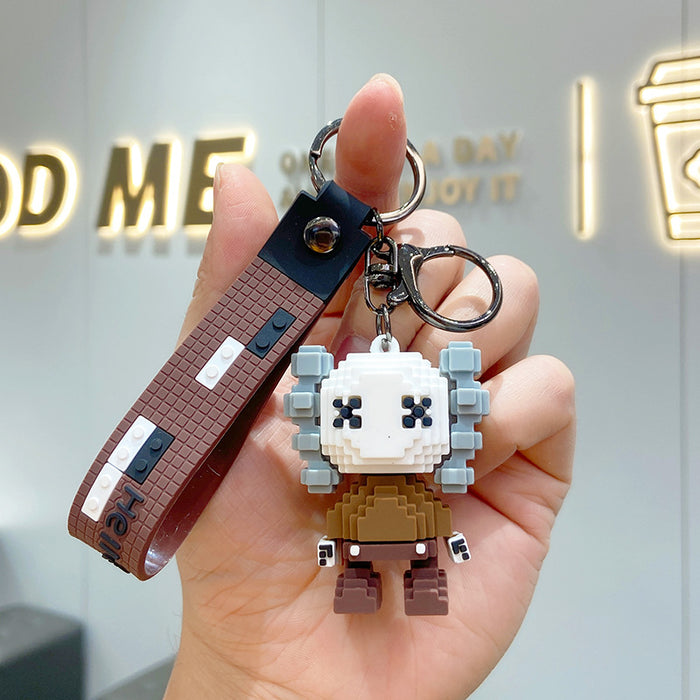 Wholesale plush cartoon key chain cute couple JDC-KC-YDao005