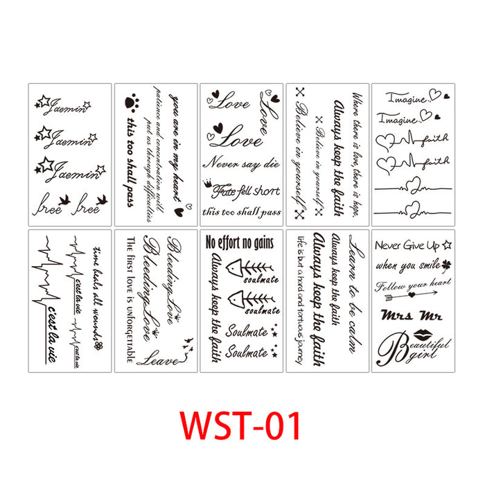 Wholesale Sticker Tattoo Stickers Durable Sexy JDC-ST-WeiL004