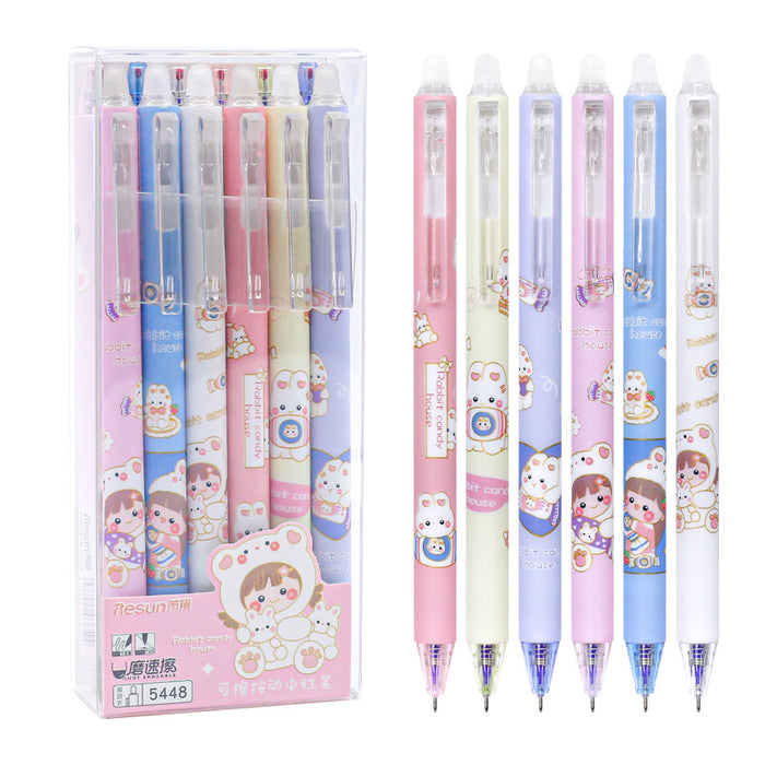 Wholesale Erasable Pen Plastic Gel Pen 12pcs/Set JDC-BP-Ruix002