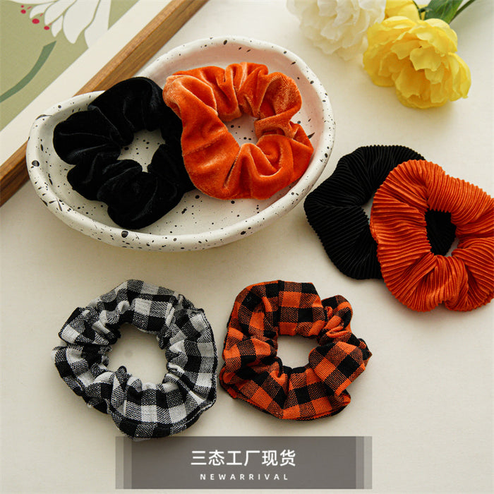 Wholesale Hair Scrunchies Cloth Halloween JDC-HS-ST012
