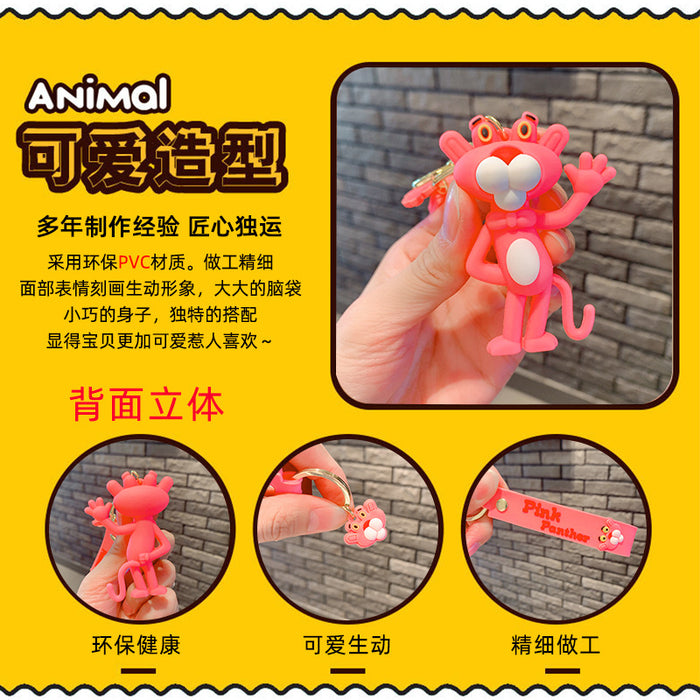 Wholesale Keychain Silica Gel Panther (M) JDC-KC-OShi028