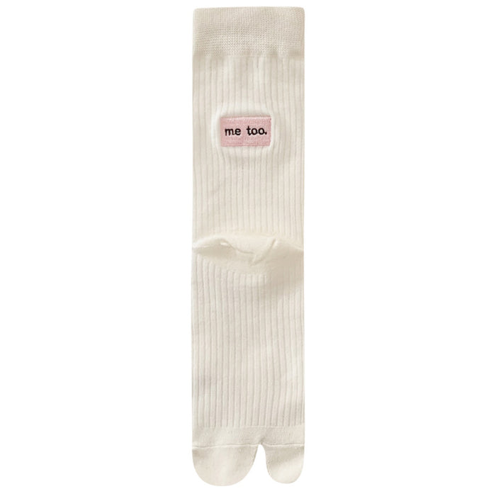 Wholesale Sock 100% Cotton Breathable Sweat Absorbing Black and White Medium Tube MOQ≥3 JDC-SK-AiM001
