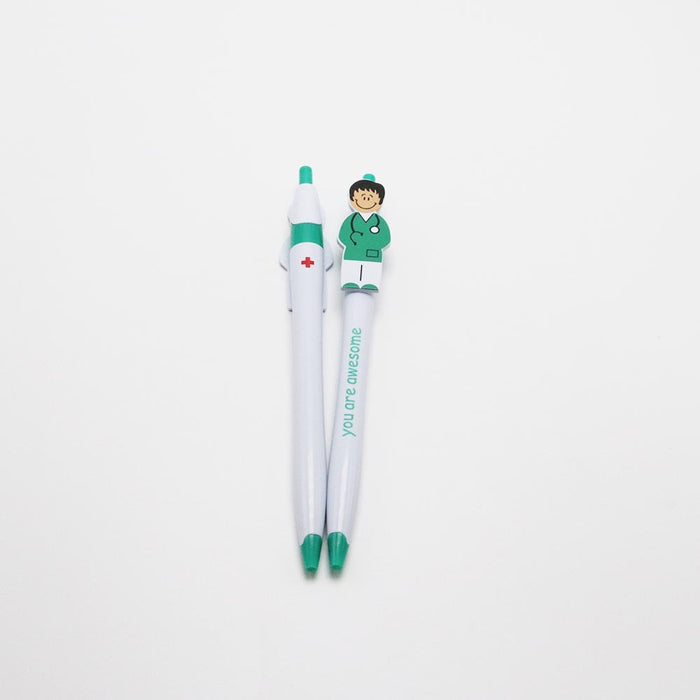 Pen de bolígrafo de plástico de Doctor Mayor Doctor de Doctor Mayor MOQ≥10 JDC-BP-Geshang003