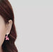 Jewelry WholesaleWholesale green puppy alloy stud earrings JDC-ES-HZQ007 Earrings 青之荷 %variant_option1% %variant_option2% %variant_option3%  Factory Price JoyasDeChina Joyas De China