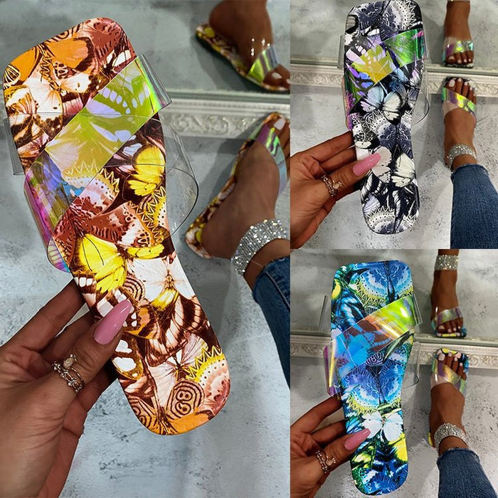 Jewelry WholesaleWholesale slippers outer wear summer new foreign trade color sandals and slippers JDC-SD-CangL001 Sandal 沧澜 %variant_option1% %variant_option2% %variant_option3%  Factory Price JoyasDeChina Joyas De China