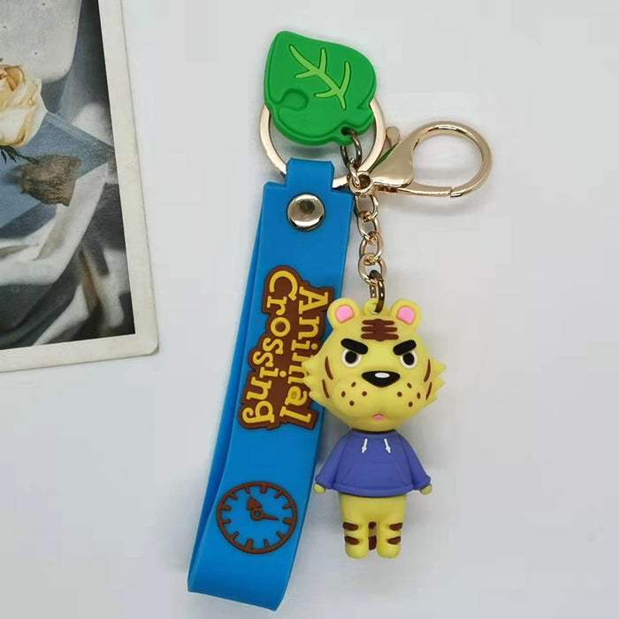 Wholesale Cartoon Soft Rubber Alloy Cute Keychain (M) MOQ≥2 JDC-KC-JuShu008