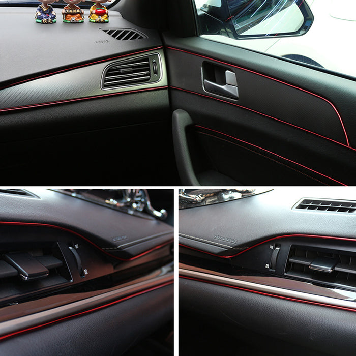 Wholesale Automotive Interior Line Decorative Strips PVC Electroplating MOQ≥2 JDC-CA-Shchao006