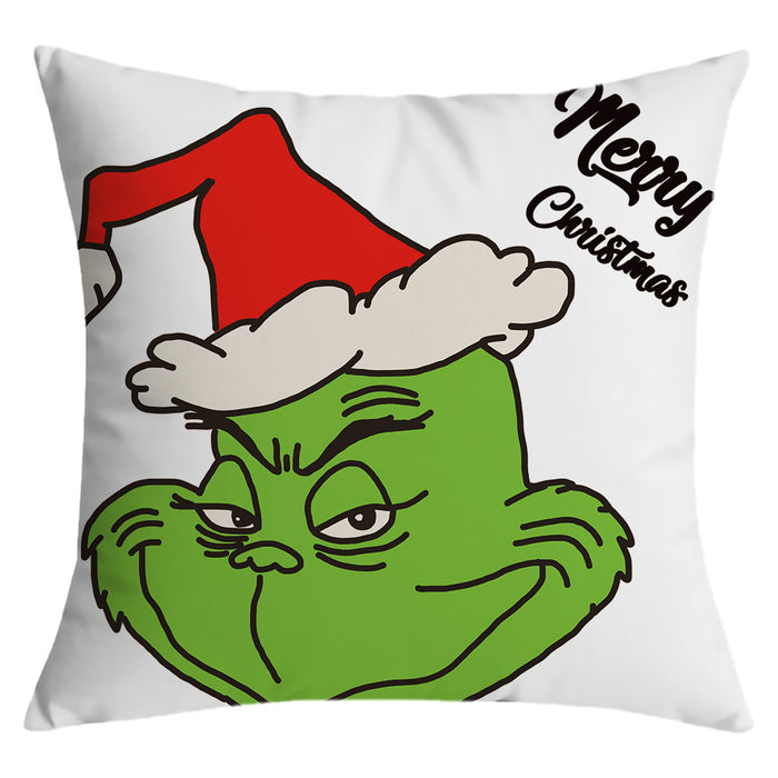 Wholesale Pillow Cover Christmas Print Cushion Cover (M) JDC-PW-Yuchuang001