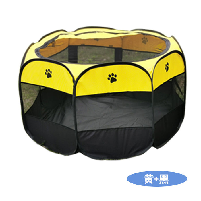 Wholesale Small Animal Outdoor Pens Hutches Oxford Cloth Pet Fence MOQ≥2 JDC-PD-NNT001