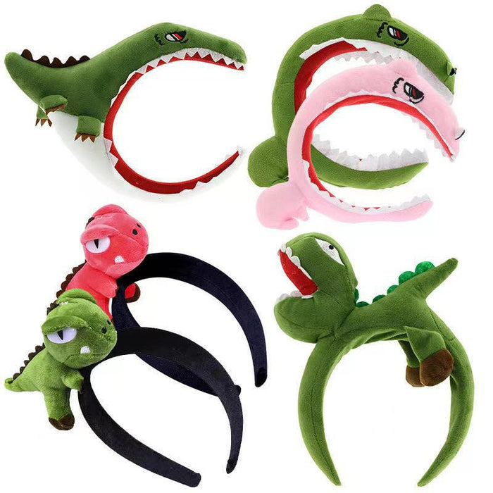 Wholesale Headband Cloth Cartoon Animal Baby Dinosaur JDC-HD-SHISHI001