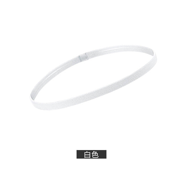 Wholesale Headband Polyester Cotton Unisex Non-Slip Silicone Strips Sports Yoga Running Football JDC-HD-YGe001