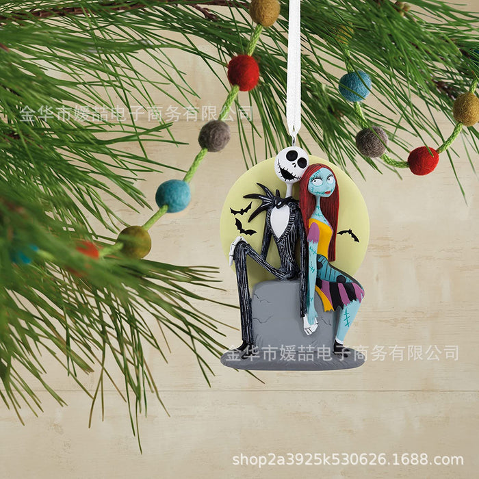 Wholesale Christmas Cartoon Acrylic Ornaments Car Ornaments (M) JDC-DCN-YuanJ001
